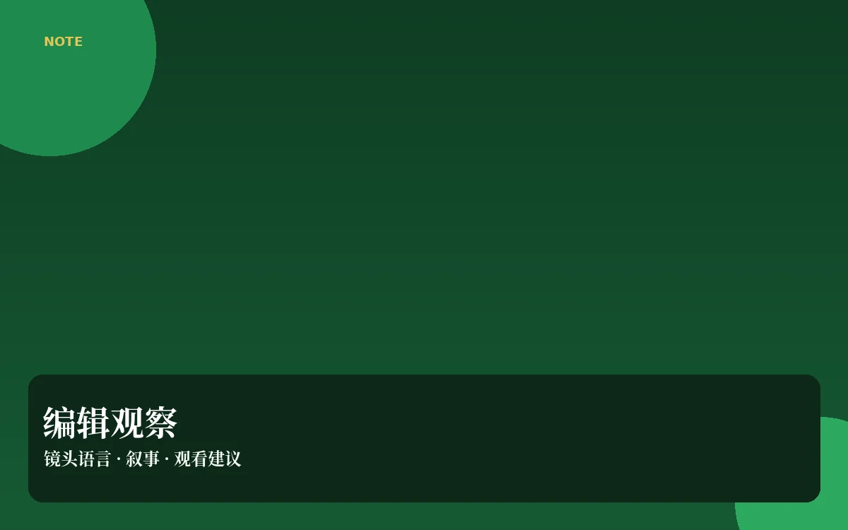 编辑观察